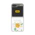 [S2B] LITTLE KAKAO FRIENDS Tiny Fairies Clear Slim Case for Galaxy Z Flip6 – Precise Fit, Transparent PC Material, Microdot Coating, Wireless Charging Compatible - Made in Korea